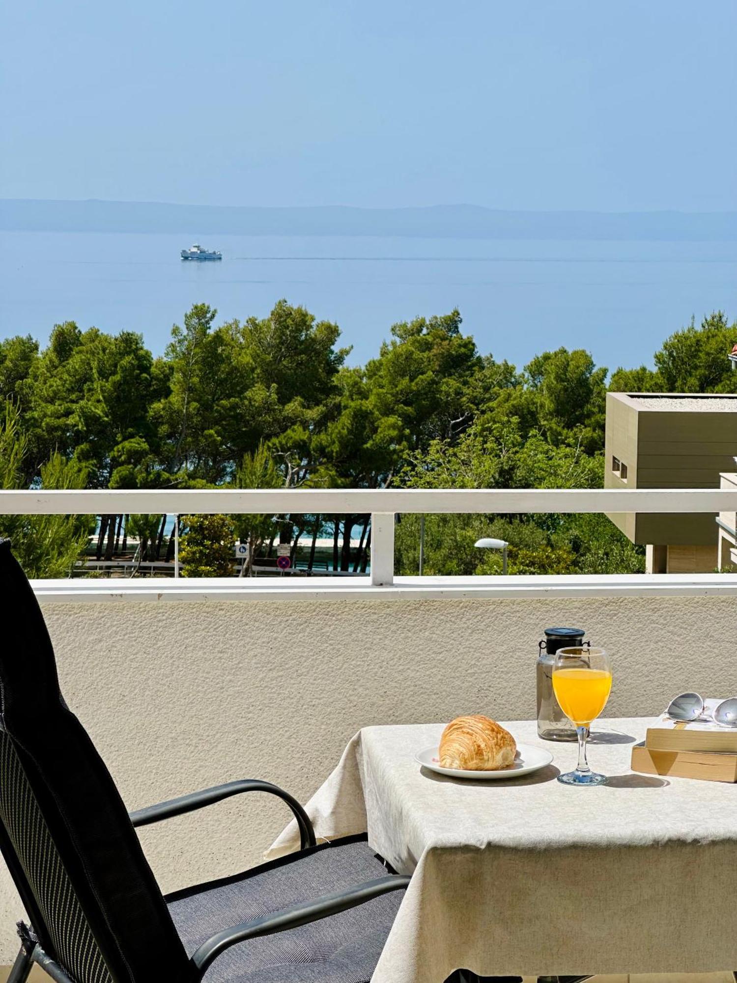 Penthouse Studio With Sea View Makarska Zewnętrze zdjęcie
